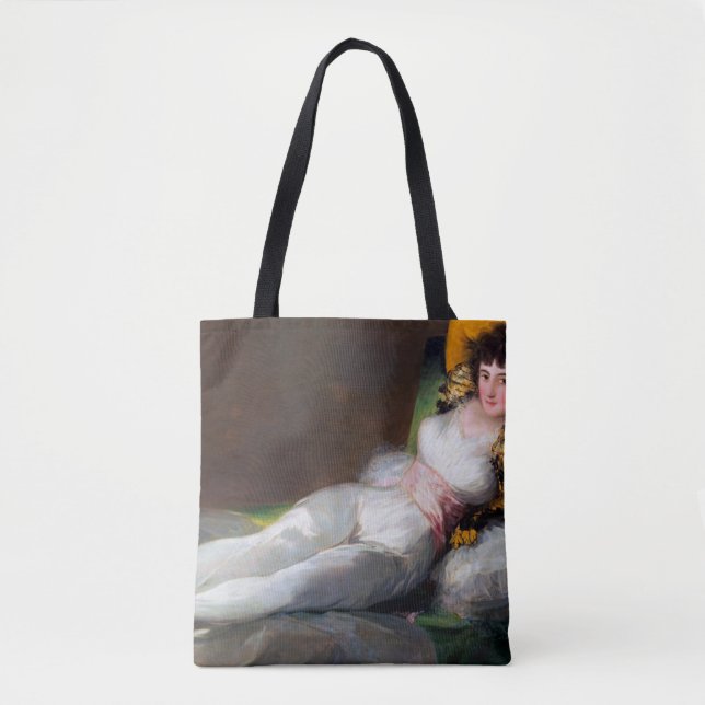 Tote Bag The Clothed Maja, Francisco Goya, 1798-1803 (Devant)