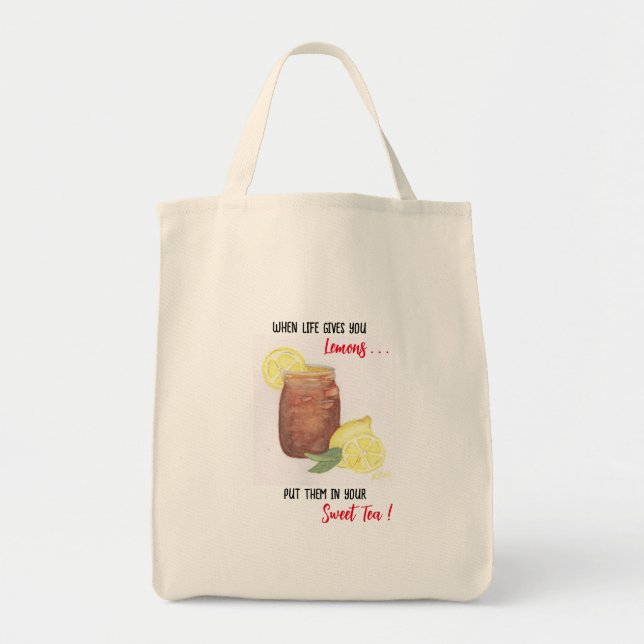 Tote Bag Thé doux (Devant)