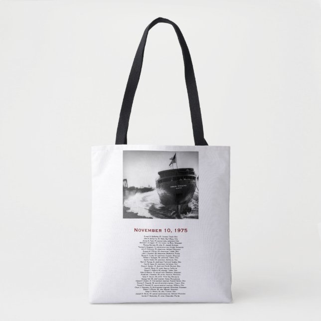 Tote Bag The Edmund Fitzgerald (Devant)