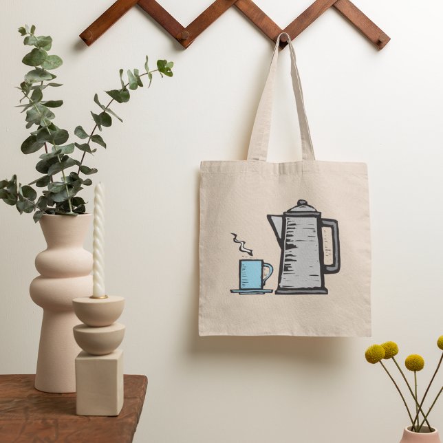 Tote Bag Thé Et Coupe (Créateur téléchargé)