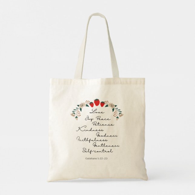 Tote Bag The Fruit of the Spirit  (Dos)