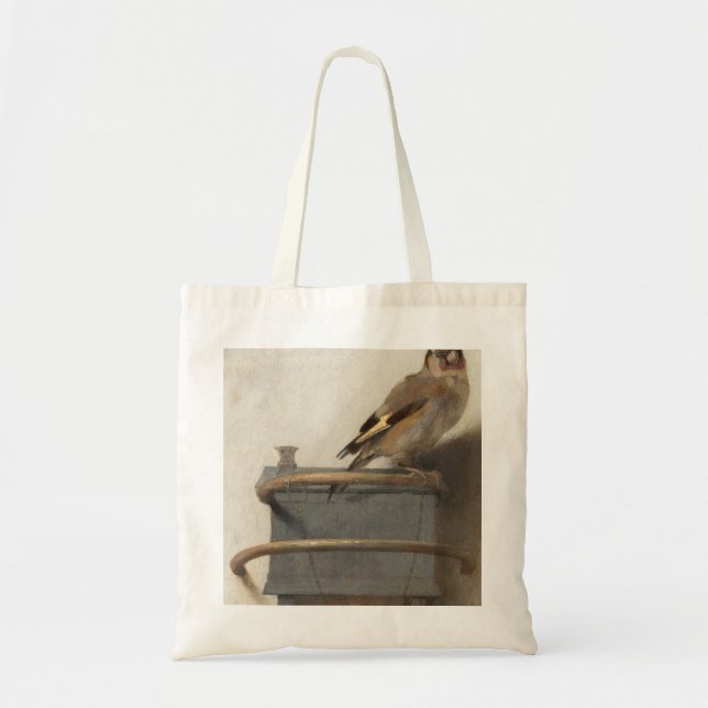 Tote Bag The Goldfinch By Carel Fabritius (Devant)