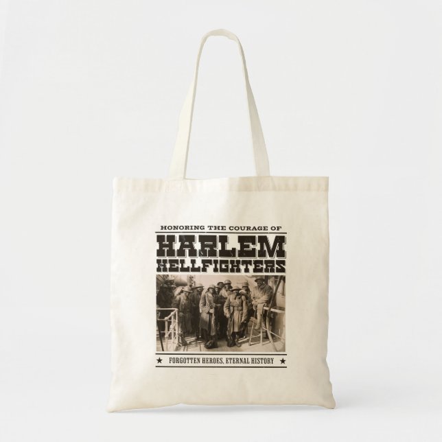 Tote Bag The Harlem Hellfighters - WW1 Tribute (Devant)