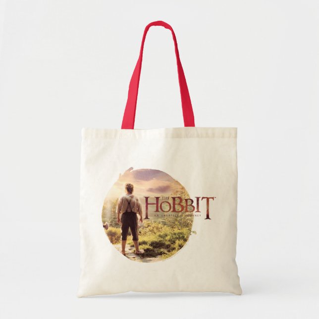 Tote Bag The Hobbit Logo with BILBO BAGGINS™ Back (Devant)