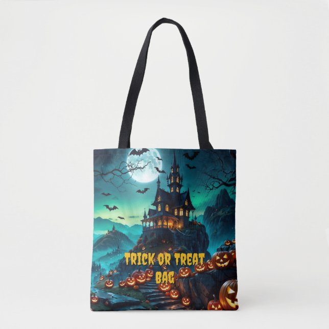 Tote Bag The House by the Pumpkin Road (Devant)