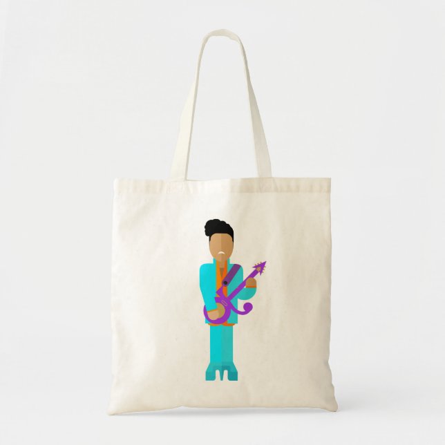 Tote Bag The Purple Pixie – Natural Funk Tote (Devant)