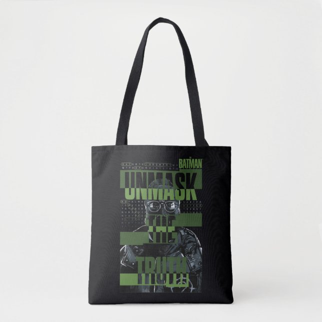 Tote Bag The Riddler - Unmask The Truth (Devant)