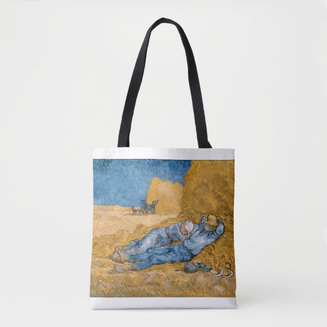 Tote Bag The Siesta 1890 by Vincent van Gogh (Devant)