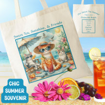 Thé sucré Sunshine Friends Summer Beach Chats Voya