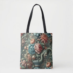 Tote Bag Théâtre de la soif - Gothique Floral Design