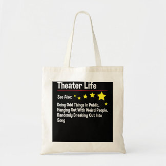 Tote Bag Theatre Life - Acteur Théâtre théâtre dramatique i