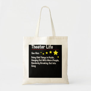 Tote Bag Theatre Life - Acteur Théâtre théâtre dramatique i