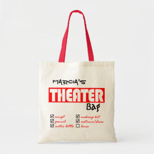 Tote Bag Théâtre personnalisé Fourre-tout