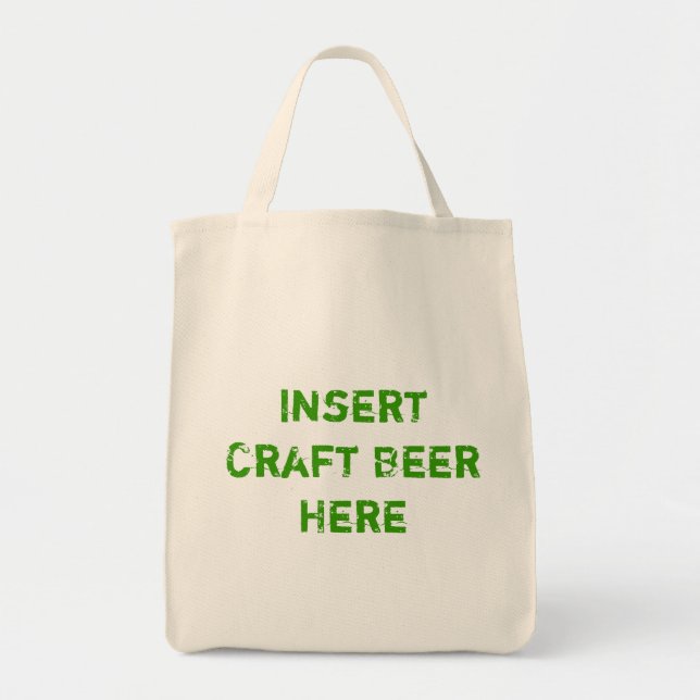 Tote Bag TheBEERSgoneBAD : Épicerie Fourre-tout de bière de (Devant)