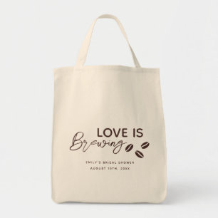 Tote Bag Thème de café "L'amour est en train de se préparer