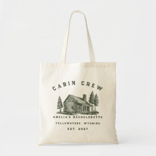 Tote Bag Thème de camp Week-end de camping Enterrement de v