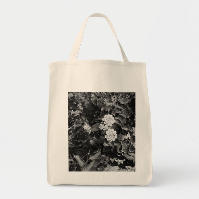 Tote Bag Thème de nostalgie florale (Devant)