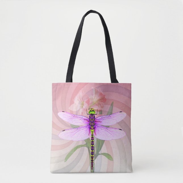 Tote Bag Thème Libellule 1960 (Devant)