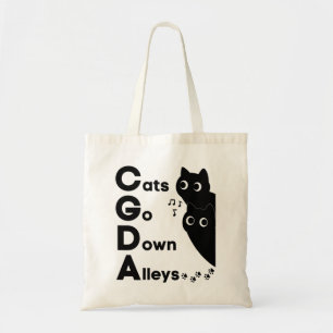 Tote Bag Théorie musicale CGDA - Les chats descendent les r