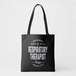 Tote Bag Thérapeute respiratoire Titre du poste Cadeau
