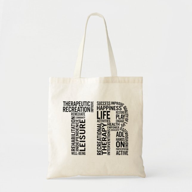 Tote Bag Therapeutic Recreation Therapist (Devant)