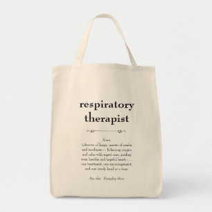 Tote Bag Thérapeutique respiratoire Définition Merci Cadeau