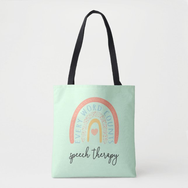 Tote Bag Thérapie vocale II - Chaque mot compte (Devant)