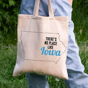 Tote Bag There's No Place Like Iowa, Bag mort, poison de ma