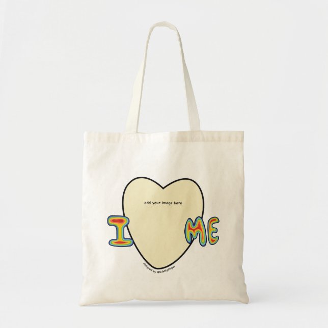 Tote Bag Thermo I Love Me Bubbly Design (Devant)