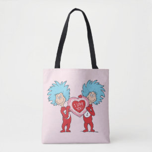 Tote Bag Thing One Thing Two Je t'aime