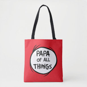 Tote Bag Thing One Thing Two - Papa de toutes choses