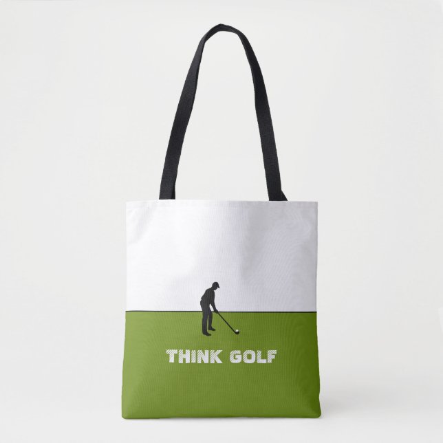 Tote Bag Think Golf, Pro Golf (Devant)