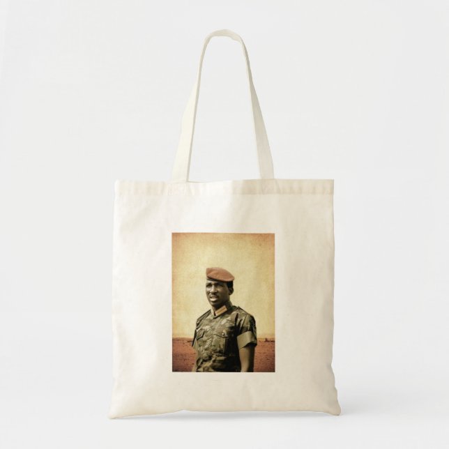 Tote Bag Thomas Sankara - Burkina Faso - président africain (Devant)
