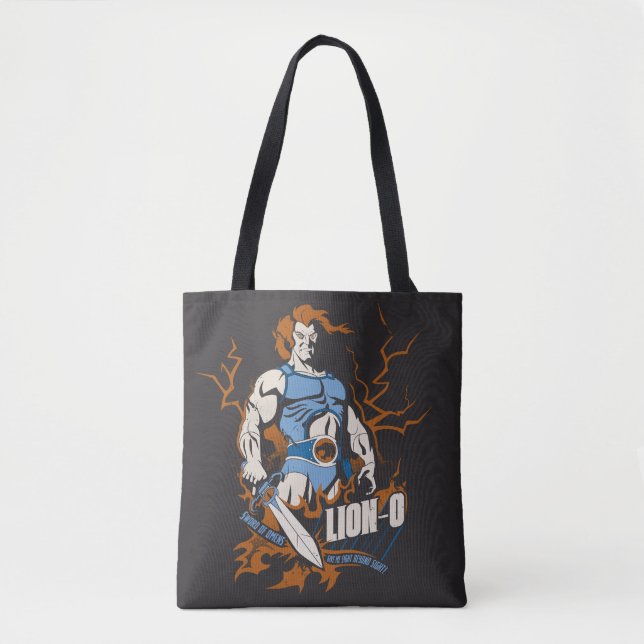 Tote Bag ThunderCats | Lion-O Graphique électrique (Devant)