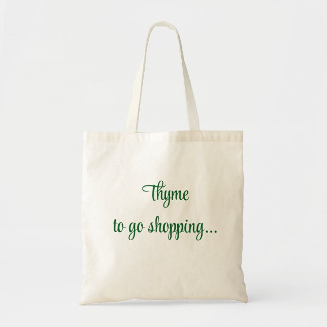 Tote Bag Thyme à aller (Devant)