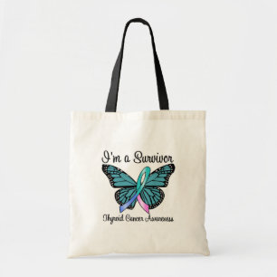 Tote Bag Thyroid Cancer Je suis un Survivant