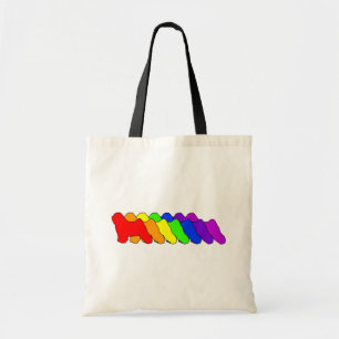Tote Bag Tibétain d'arc-en-ciel