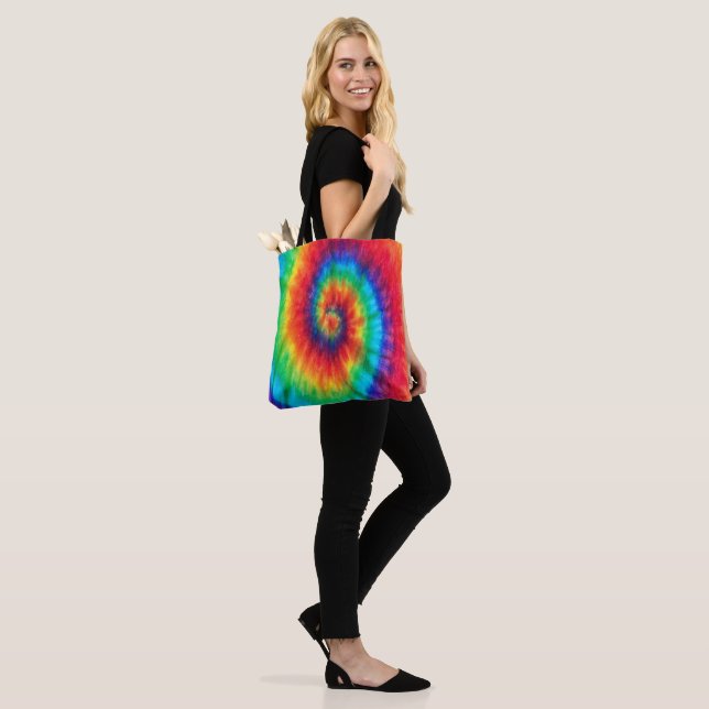 Tote Bag tie-dye (Sur le modèle)