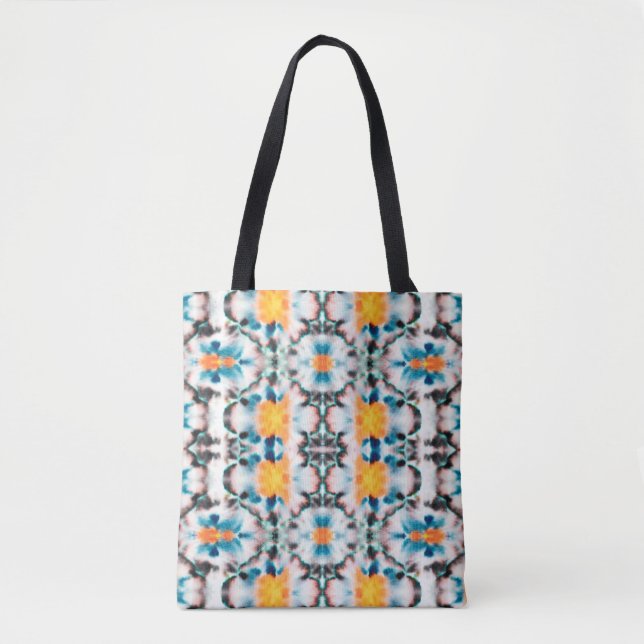 Tote Bag Tie Dye Seamless Pattern. Ethnic Abstract. Psyched (Devant)