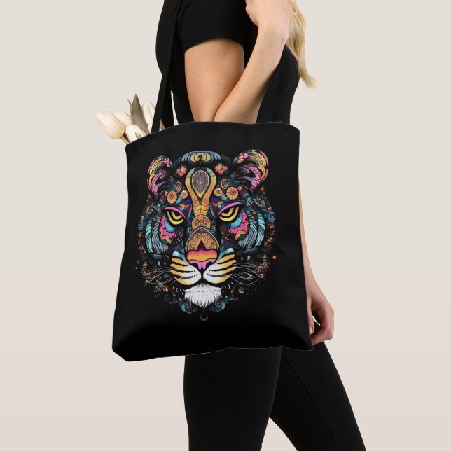 Tote Bag Tiger (De près)