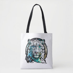 Tote Bag Tiger Animal Portrait Vitrail Faune Gratuite