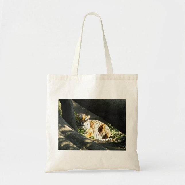 Tote Bag Tiger Catnap (Devant)