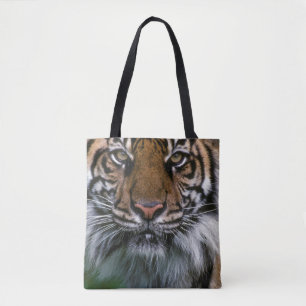 Tote Bag Tiger tête et visage