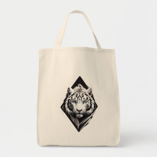 Tote Bag Tigre blanc