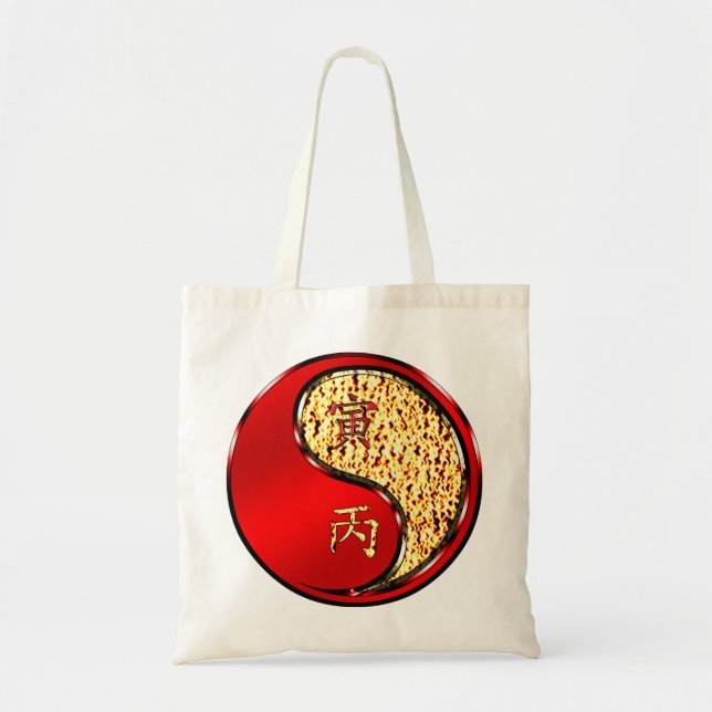 Tote Bag Tigre de Feu (Devant)