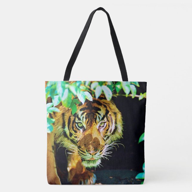 Tote Bag Tigre du Bengale mort  (Devant)