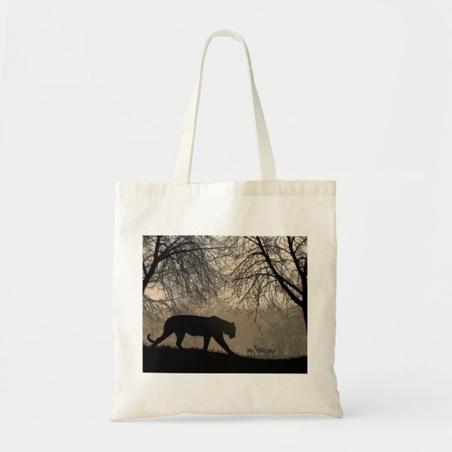 Tote Bag Tigre et cerf (Devant)
