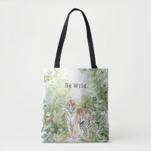 Tote Bag Tigre Jungle Sois Sauvage