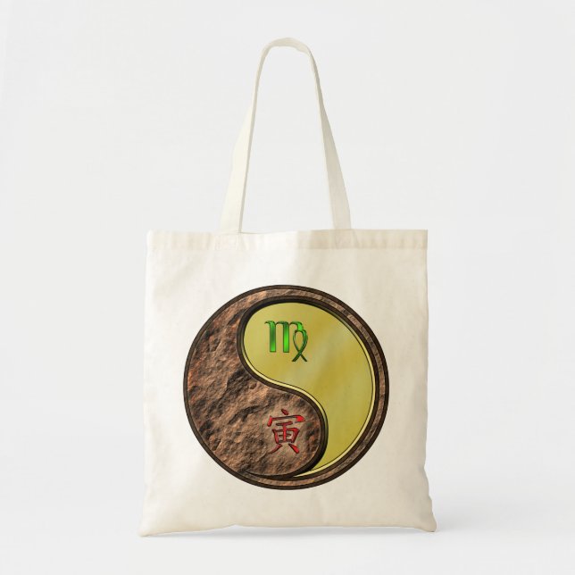 Tote Bag Tigre Virgo & Metal (Devant)