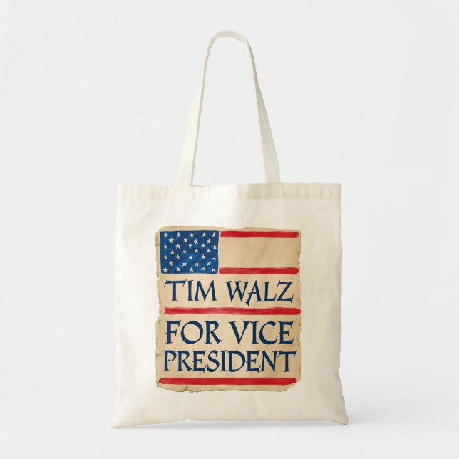 Tote Bag TIM WALZ, vice-président (Devant)
